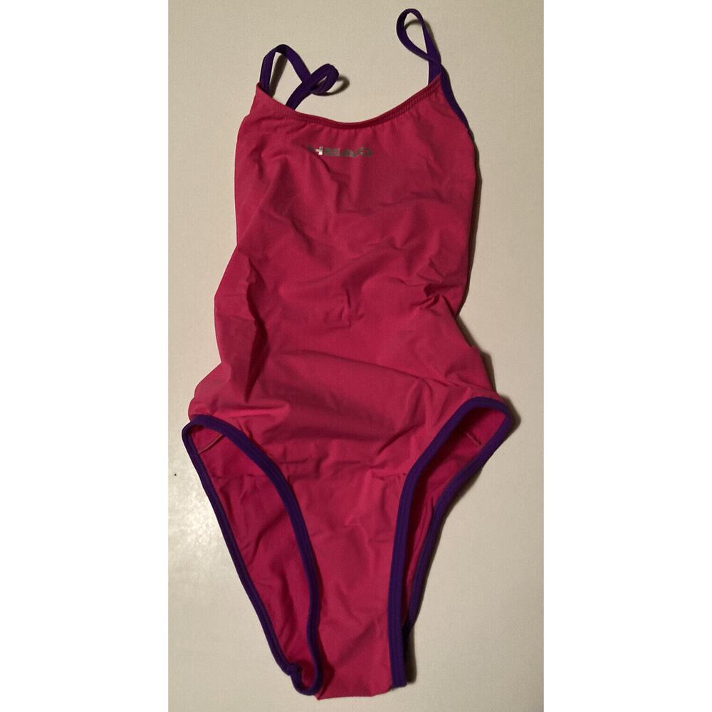HEAD Womens Swimming Swimsuit LiquidPower Tropic Lady. Magenta. Size 26. OpenBox